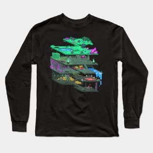 Dungeoneering Map Long Sleeve T-Shirt